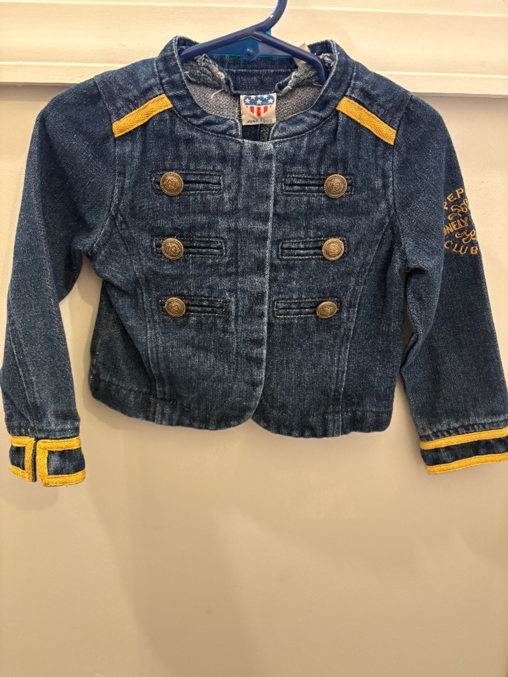 Junk Food Sargent Peppers and the Lonely Hearts Club Denim Jacket Toddler